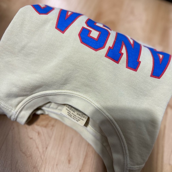 kansas KU Comfort Colors Unisex Size Small Cream Color - Picture 7 of 9